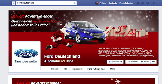 ford-adventskalender Sreenshot 1
