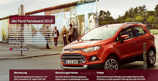 ford-fanaward Sreenshot 1