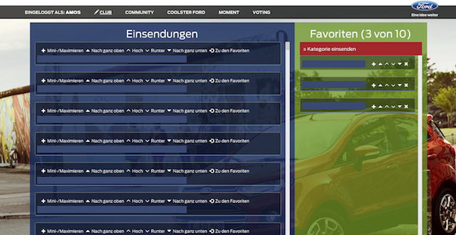 ford-fanaward Sreenshot 3